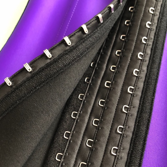 PURPLE WAIST TRAINER CORSET CINCHER - XL - Picture 4 of 8